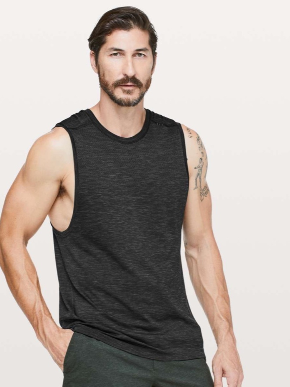Lululemon Metal Vent Tech Muscle Tank
Deep Coal / Black